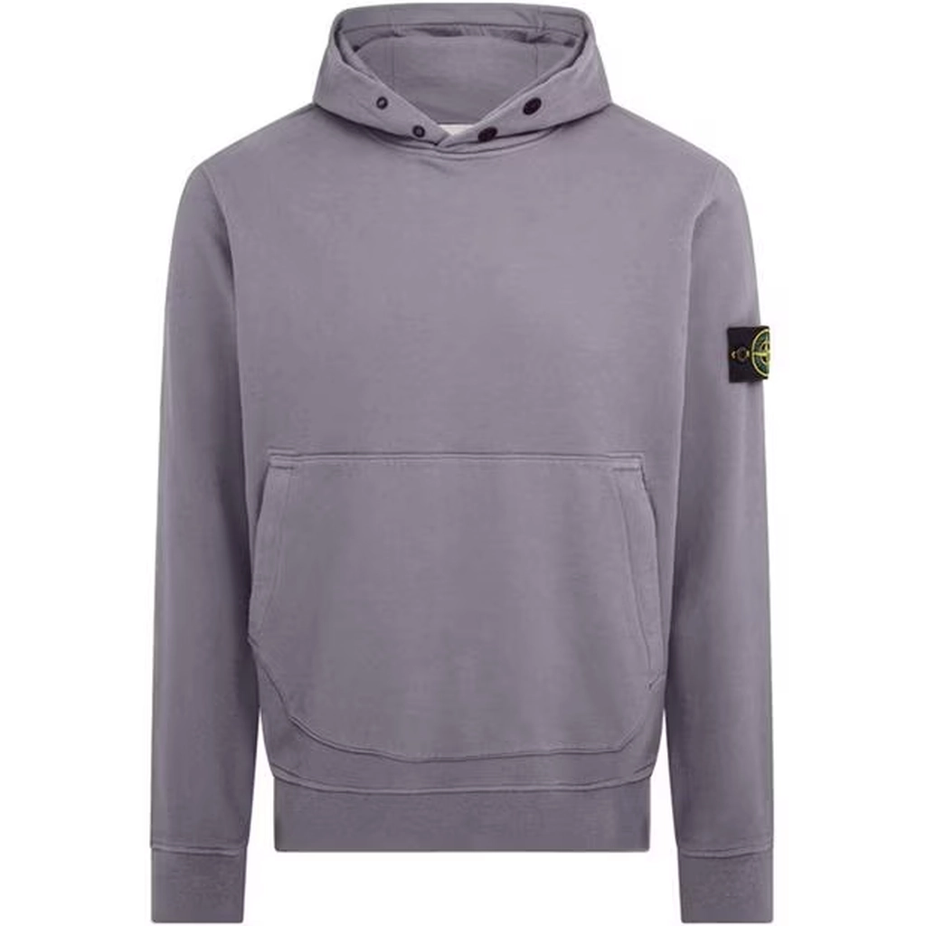 Stone Island Fleece Hoodie - Purple